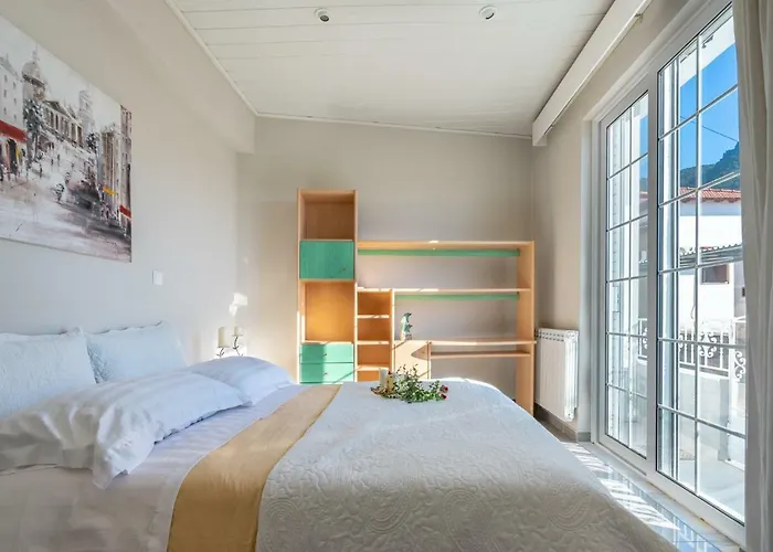 빌라 Fontana Luxury With Pool Near Sálakos